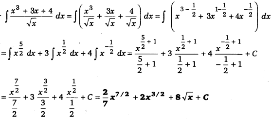 NCERT Solutions for Class 12 Maths Chapter 7 Integrals Ex 7.1 Q12