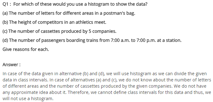 NCERT Solutions for Class 8 Maths Chapter 5 Data Handling Ex 5.1 q-1