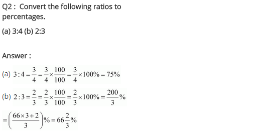 NCERT Solutions for Class 8 Maths Chapter 8 Comparing Quantities Ex 8.1 q-2