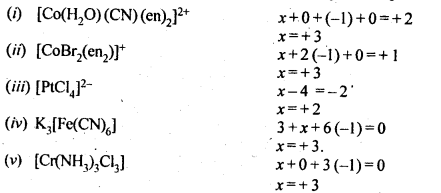 NCERT Solutions For Class 12 Chemistry Chapter 9 Coordination Compounds Exercises Q5