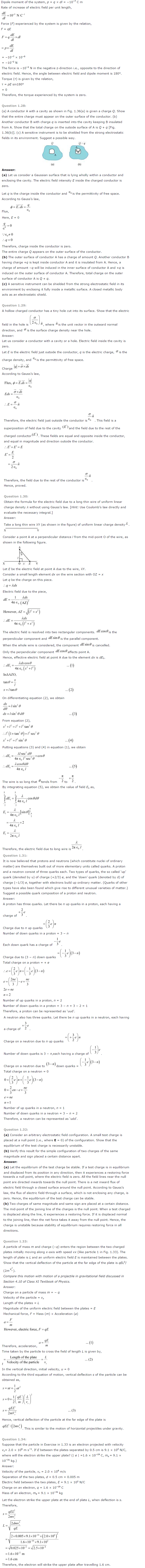 NCERT Solutions For Class 12 Physics Chapter 1 Electric Charges And Fields 3