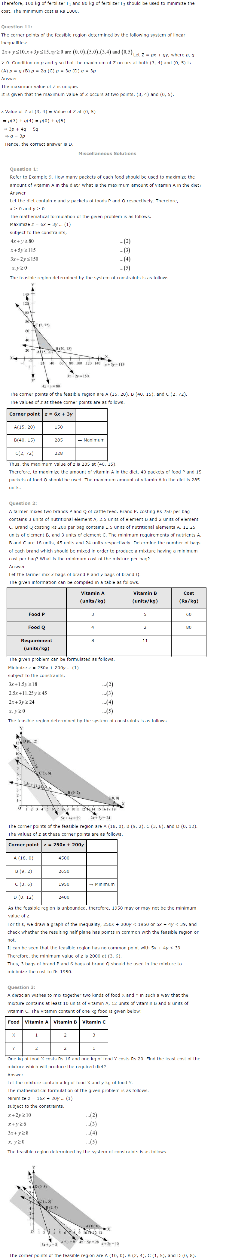 NCERT Solutions for Class 12 Maths Chapter 12 Linear Programming 7