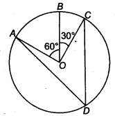 NCERT Solutions for Class 9 Maths Chapter 10 Circles Ex 10.5 Q1