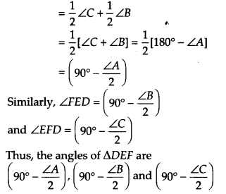 NCERT Solutions for Class 9 Maths Chapter 10 Circles Ex 10.6 Q8.1