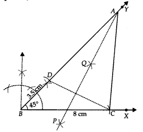 NCERT Solutions for Class 9 Maths Chapter 11 Constructions Ex 11.2 Q2