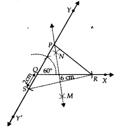 NCERT Solutions for Class 9 Maths Chapter 11 Constructions Ex 11.2 Q3