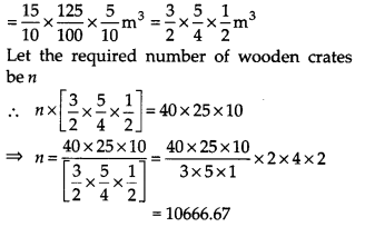 NCERT Solutions for Class 9 Maths Chapter 13 Surface Areas and Volumes Ex 13.5 Q7