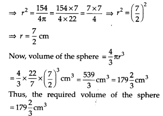 NCERT Solutions for Class 9 Maths Chapter 13 Surface Areas and Volumes Ex 13.8 Q7