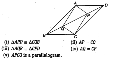 NCERT Solutions for Class 9 Maths Chapter 8 Quadrilaterals Ex 8.1 Q9