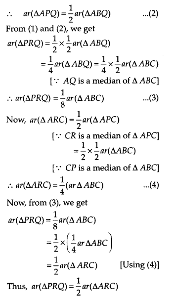 NCERT Solutions for Class 9 Maths Chapter 9 Areas of Parallelograms and Triangles Ex 9.4 Q7.2