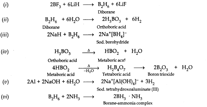 NCERT Solutions for Class 11 Chemistry Chapter 11 The p-Block Elements Q31.1