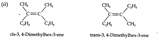 NCERT Solutions for Class 11 Chemistry Chapter 13 Hydrocarbons SAQ Q8.1