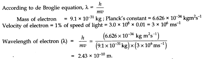 NCERT Solutions for Class 11 Chemistry Chapter 2 Structure of Atom SAQ Q5