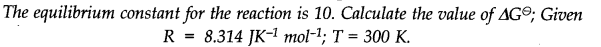 NCERT Solutions for Class 11 Chemistry Chapter 6 Thermodynamics Q20