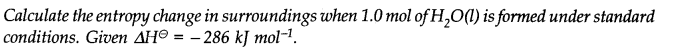 NCERT Solutions for Class 11 Chemistry Chapter 6 Thermodynamics Q22