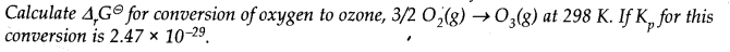 NCERT Solutions for Class 11 Chemistry Chapter 6 Thermodynamics SAQ Q9