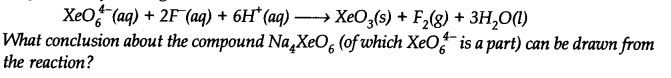 NCERT Solutions for Class 11 Chemistry Chapter 8 Redox Reactions Q16