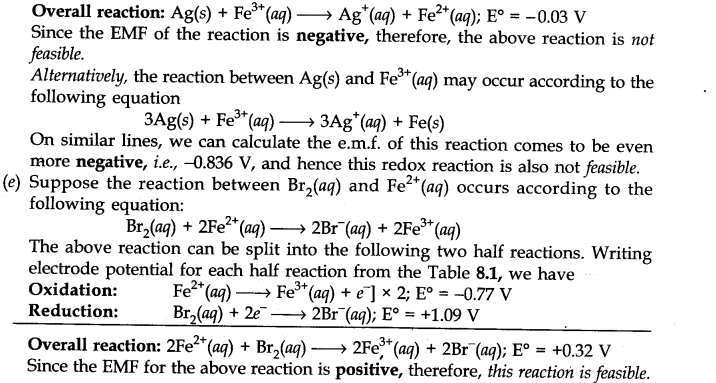 NCERT Solutions for Class 11 Chemistry Chapter 8 Redox Reactions Q26.1