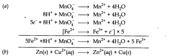 NCERT Solutions for Class 11 Chemistry Chapter 8 Redox Reactions SAQ Q8.1