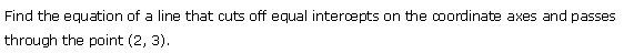 NCERT Solutions for Class 11 Maths Chapter 10 Straight Lines Ex 10.2 Q12