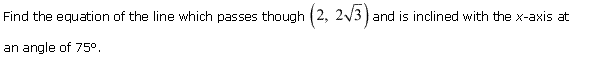 NCERT Solutions for Class 11 Maths Chapter 10 Straight Lines Ex 10.2 Q4