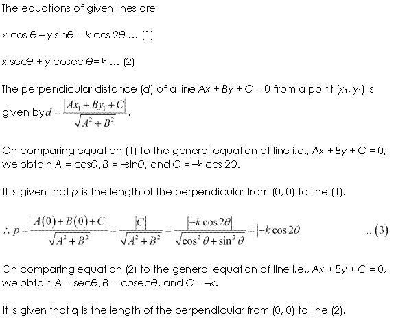 NCERT Solutions for Class 11 Maths Chapter 10 Straight Lines Ex 10.3 Q16.1