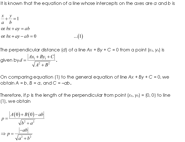 NCERT Solutions for Class 11 Maths Chapter 10 Straight Lines Ex 10.3 Q18.1