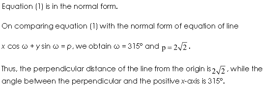 NCERT Solutions for Class 11 Maths Chapter 10 Straight Lines Ex 10.3 Q3.3