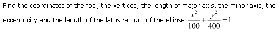 NCERT Solutions for Class 11 Maths Chapter 11 Conic Sections Ex 11.3 Q6