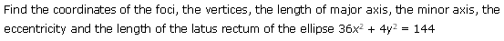 NCERT Solutions for Class 11 Maths Chapter 11 Conic Sections Ex 11.3 Q7