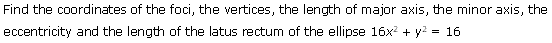 NCERT Solutions for Class 11 Maths Chapter 11 Conic Sections Ex 11.3 Q8