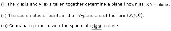 NCERT Solutions for Class 11 Maths Chapter 12 Introduction to three Dimensional Geometry Ex 12.1 Q4.1