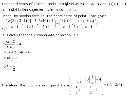 NCERT Solutions for Class 11 Maths Chapter 12 Introduction to three Dimensional Geometry Miscellaneous Ex Q5.1