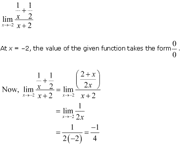 NCERT Solutions for Class 11 Maths Chapter 13 Limits and Derivatives Ex 13.1 Q12.1