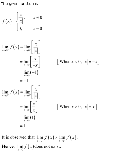 NCERT Solutions for Class 11 Maths Chapter 13 Limits and Derivatives Ex 13.1 Q26.1