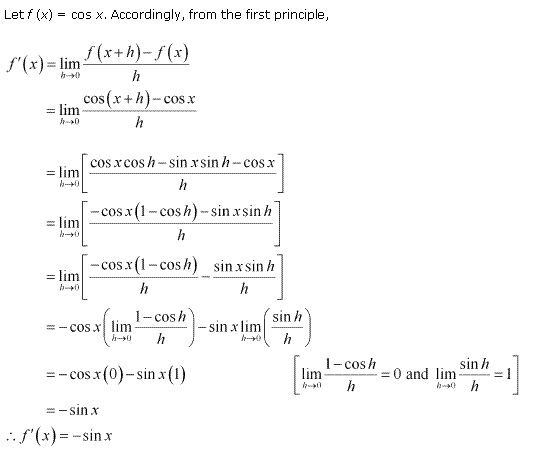 NCERT Solutions for Class 11 Maths Chapter 13 Limits and Derivatives Ex 13.2 Q10.1