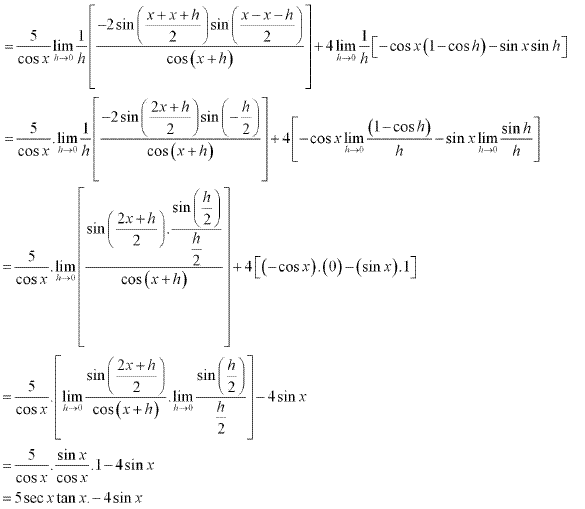 NCERT Solutions for Class 11 Maths Chapter 13 Limits and Derivatives Ex 13.2 Q11.4