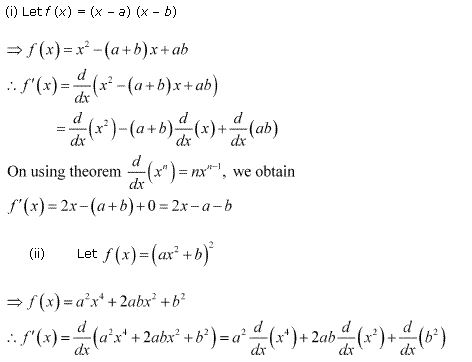 NCERT Solutions for Class 11 Maths Chapter 13 Limits and Derivatives Ex 13.2 Q7.1