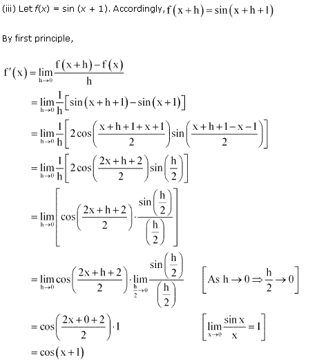 NCERT Solutions for Class 11 Maths Chapter 13 Limits and Derivatives Miscellaneous Ex Q1.3