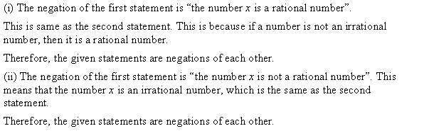 NCERT Solutions for Class 11 Maths Chapter 14 Mathematical Reasoning Ex 14.2 Q2.1