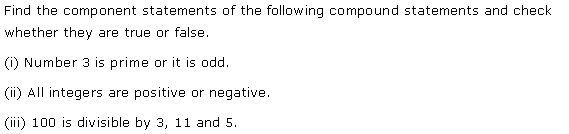 NCERT Solutions for Class 11 Maths Chapter 14 Mathematical Reasoning Ex 14.2 Q3