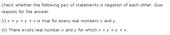 NCERT Solutions for Class 11 Maths Chapter 14 Mathematical Reasoning Ex 14.3 Q3