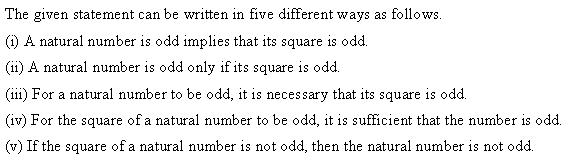 NCERT Solutions for Class 11 Maths Chapter 14 Mathematical Reasoning Ex 14.4 Q1.1