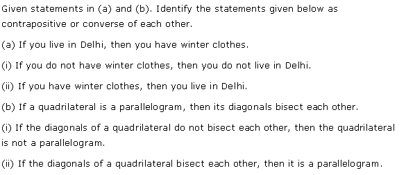 NCERT Solutions for Class 11 Maths Chapter 14 Mathematical Reasoning Ex 14.4 Q4