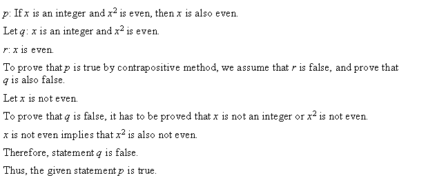 NCERT Solutions for Class 11 Maths Chapter 14 Mathematical Reasoning Ex 14.5 Q3.1