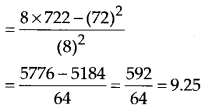 NCERT Solutions for Class 11 Maths Chapter 15 Statistics Ex 15.2 Q1.1