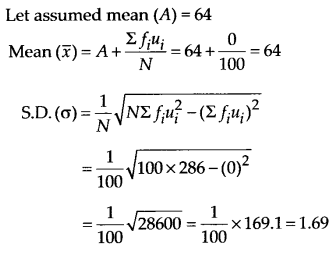 NCERT Solutions for Class 11 Maths Chapter 15 Statistics Ex 15.2 Q6.2