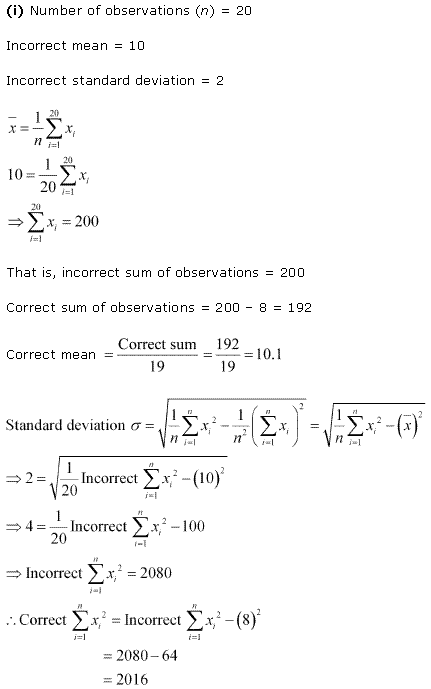 NCERT Solutions for Class 11 Maths Chapter 15 Statistics Miscellaneous Ex Q5.1