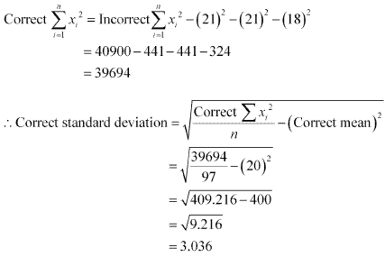 NCERT Solutions for Class 11 Maths Chapter 15 Statistics Miscellaneous Ex Q7.2