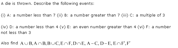 NCERT Solutions for Class 11 Maths Chapter 16 Probability Ex 16.2 Q2